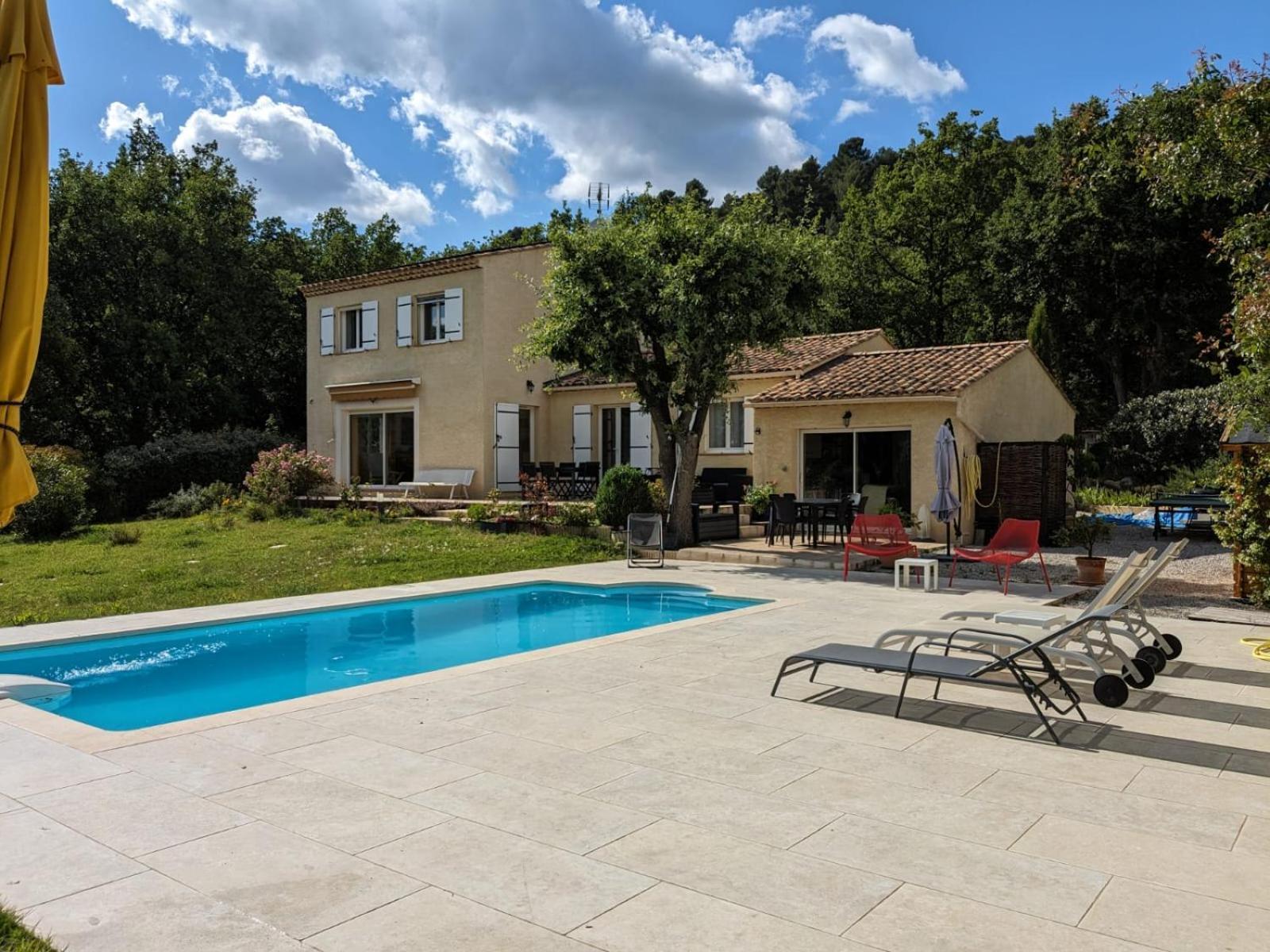 Villa Calme Avec Piscine A Greoux Zewnętrze zdjęcie